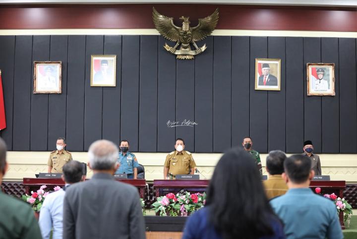 Terima Kunjungan Peserta Studi Strategis Dalam Negeri Lemhanas, Gubernur Arinal Jelaskan 6 Misi Kerja Rakyat Lampung Berjaya